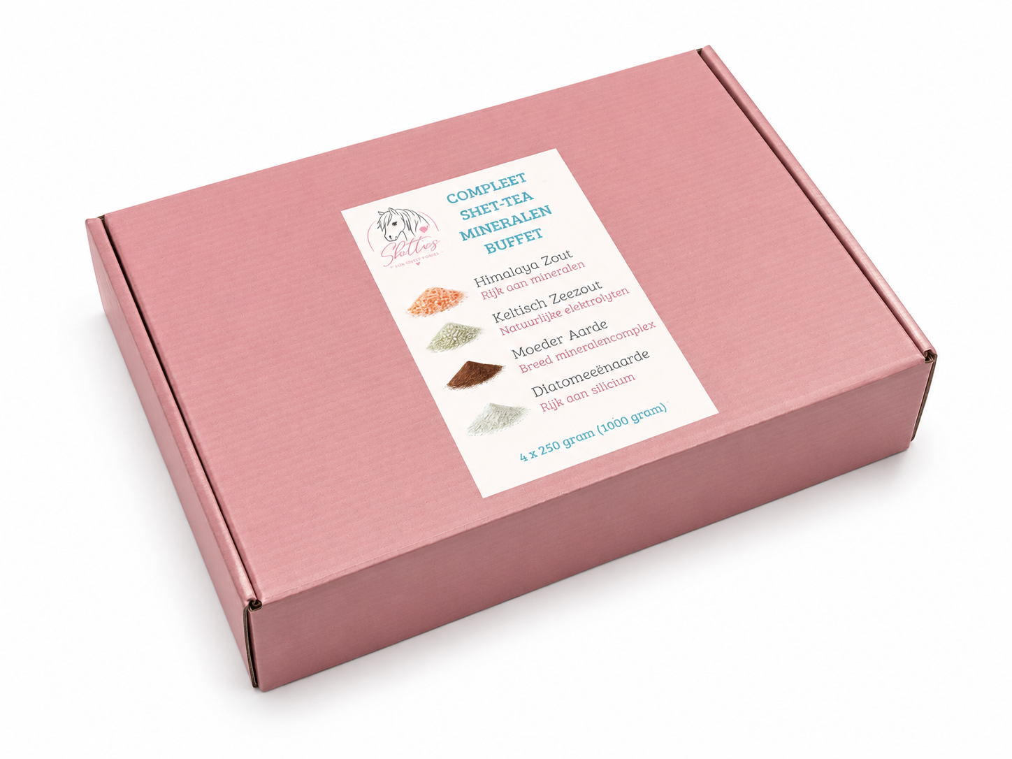 Shet-tea Mineralen Waterbuffet Set | 4 x 250 gram