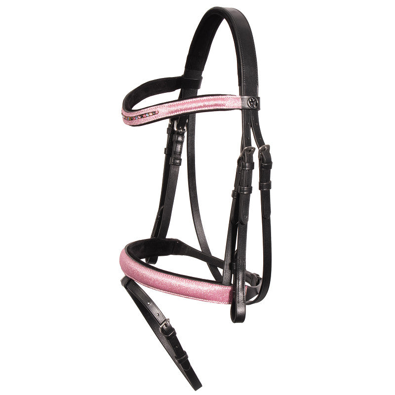 Hoofdstel Diva roze | Mini en Shet