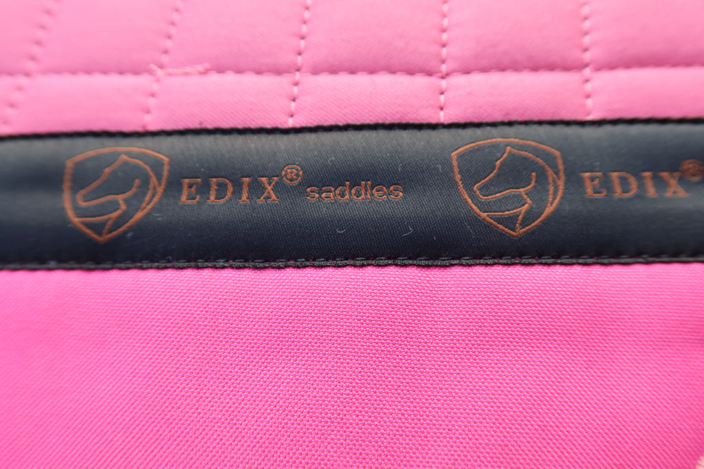 Edix zadeldekje met inlages Pink
