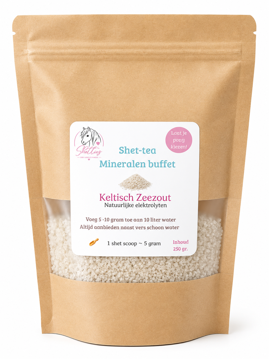 Shet-tea Keltisch Zeezout | Waterbuffet 250 gram