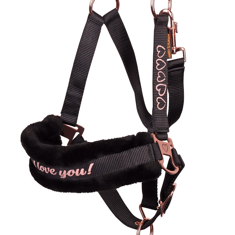 Halsterset Love Harry’s Horse | roze of zwart| Shet