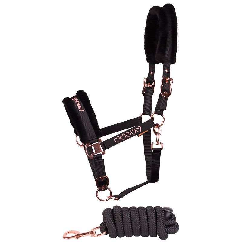 Halsterset Love Harry’s Horse | roze of zwart| Shet