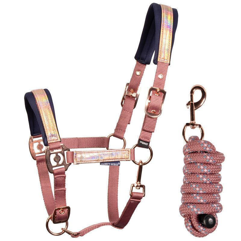Halster Mauvewood Diva voor mini Shetlander van Harry’s Horse. Kleur Mauve 