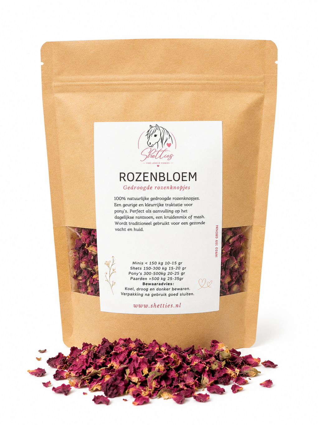 Shetties Rozenbloemknopjes