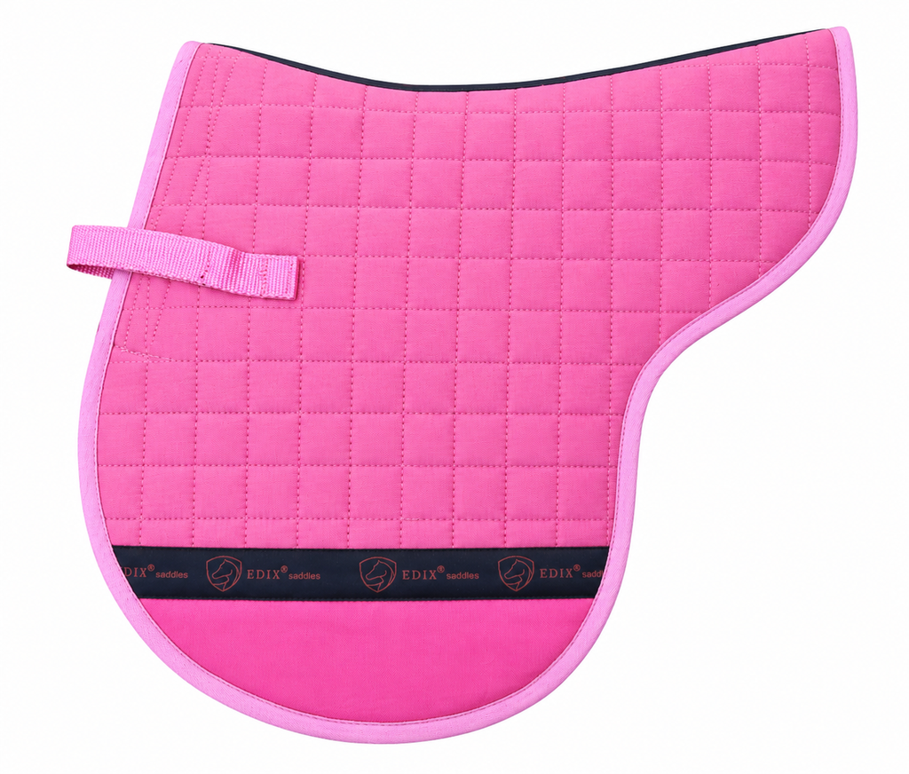 Edix zadeldekje met inlages Pink