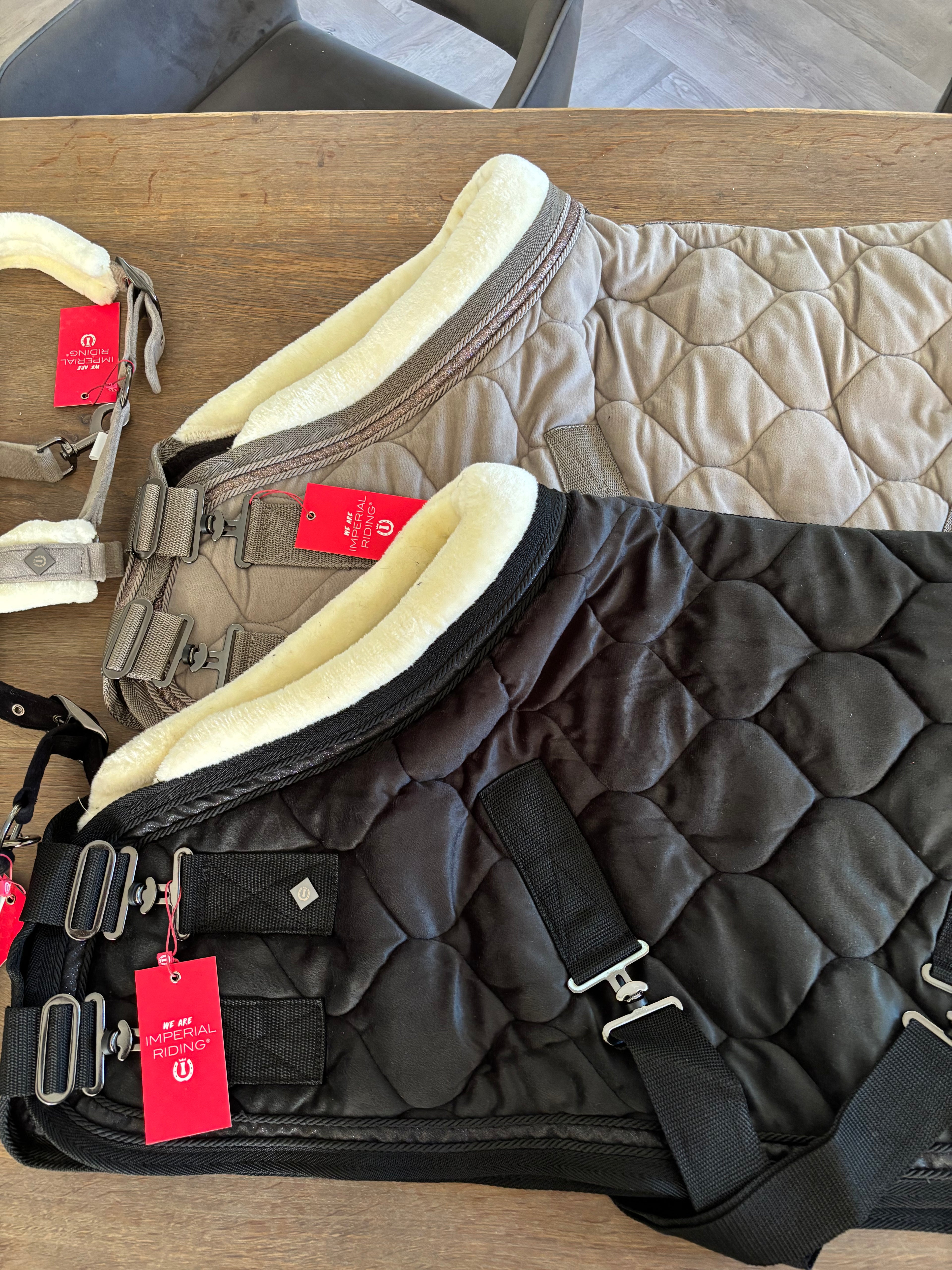 Luxe Showdeken Bandit | Zwart | Imperial Riding