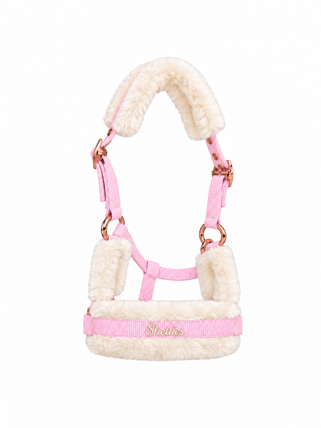 Shetties Halsterset | Mini en Shet | Lichtroze