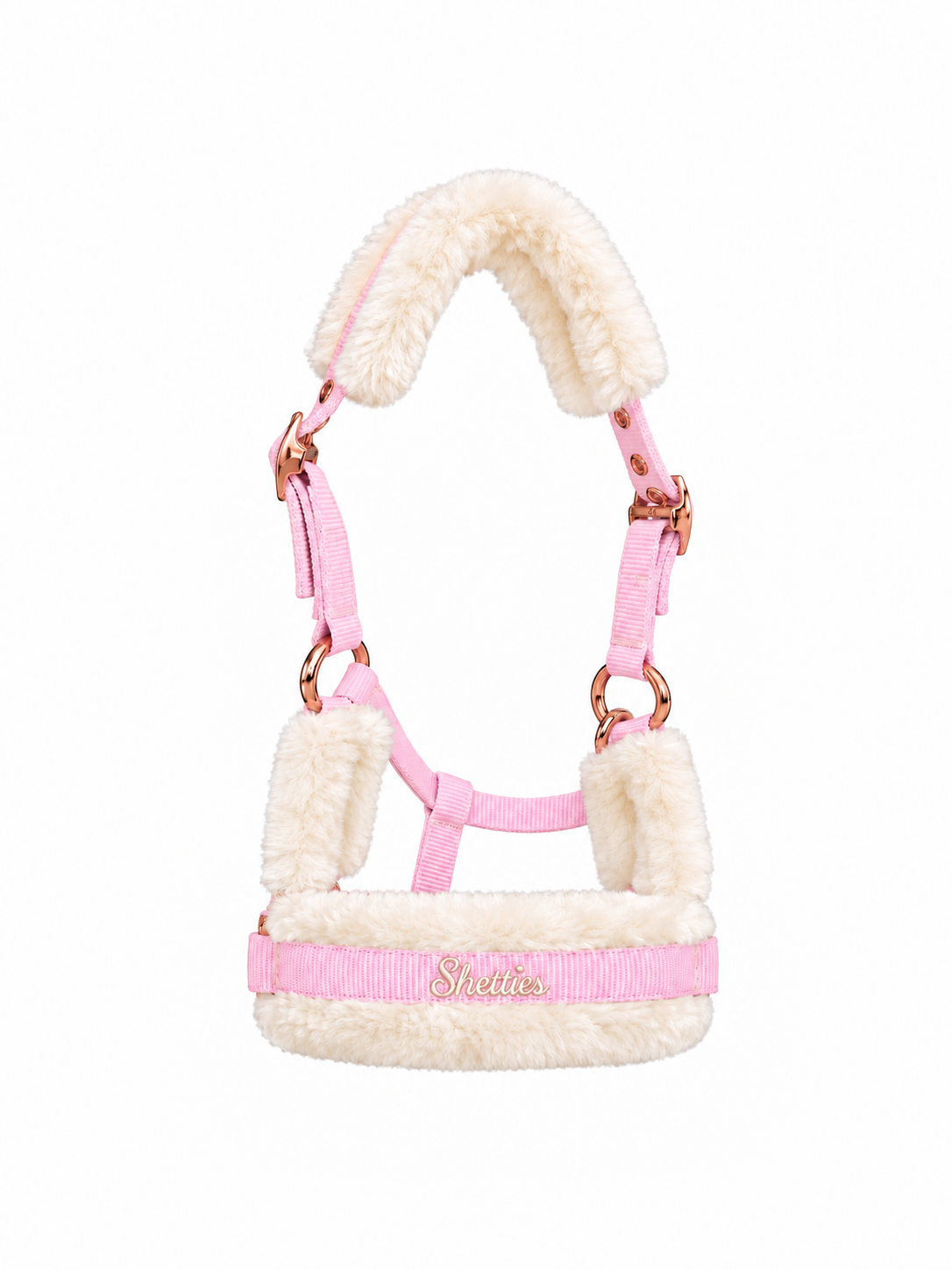 Shetties Halsterset | Mini en Shet | Lichtroze