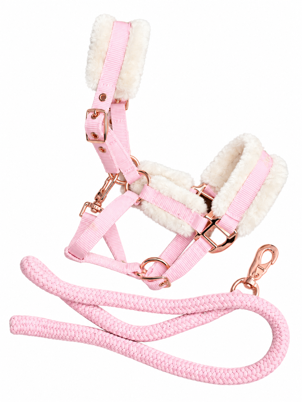 Shetties Halsterset | Mini en Shet | Lichtroze