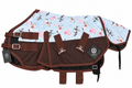 Regendeken voor Shetlanders en mini pony’s in lichtblauw van Imperial Riding uit de little champion collectie 