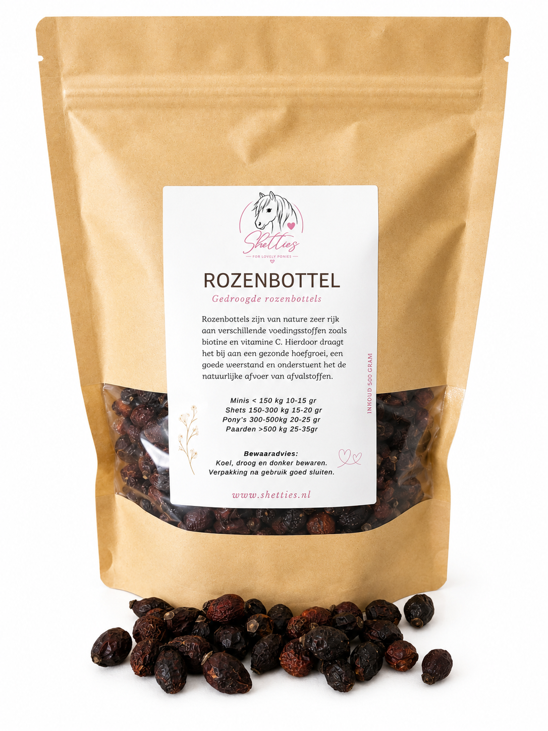 Rozenbottels-shetties