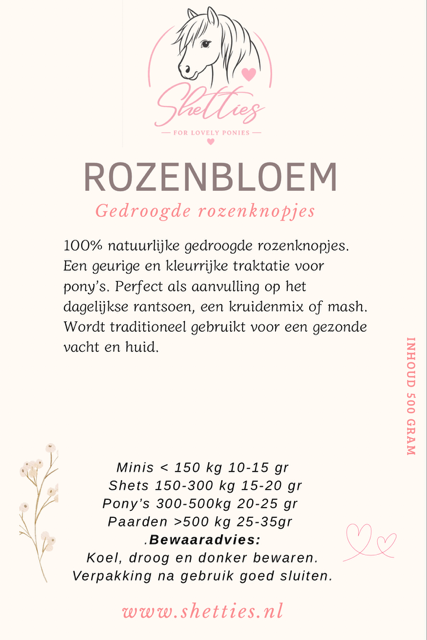 Shetties Rozenbloemknopjes